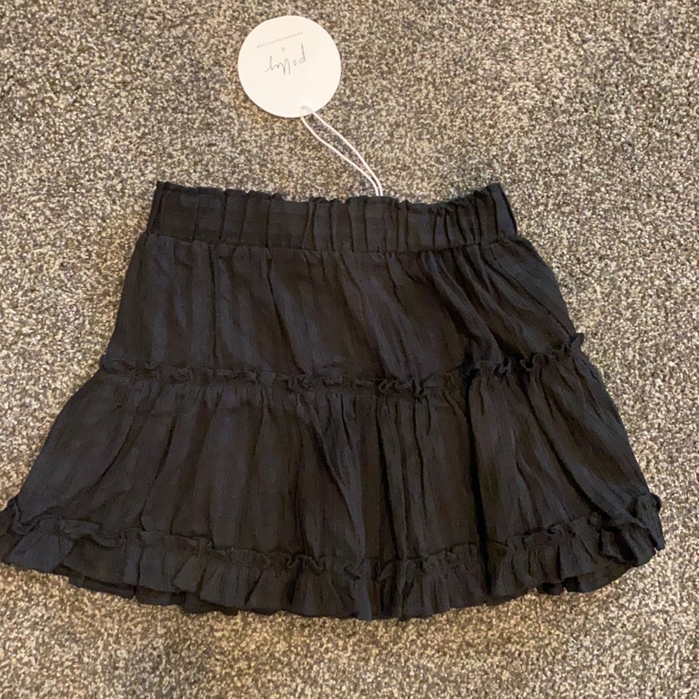 Princess polly black mini skirt